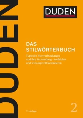 Cover: Stilwörterbuch